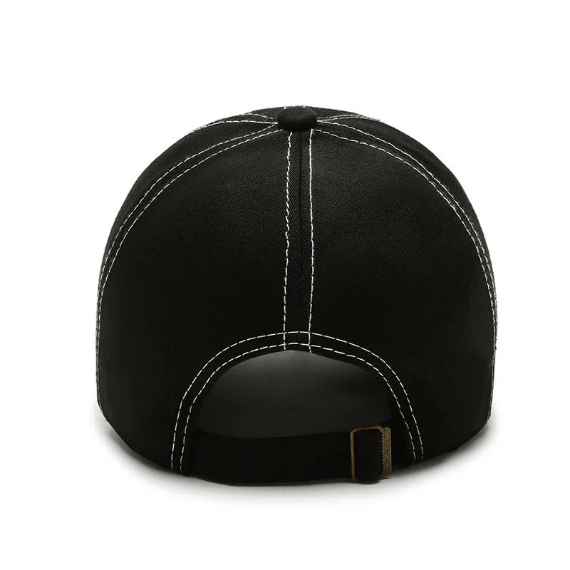 New Couple Baseball Caps Embroidered Sport Sun Protection Hat Women's Spring Autumn Simple Style Cap Summer Spring Fall Hat