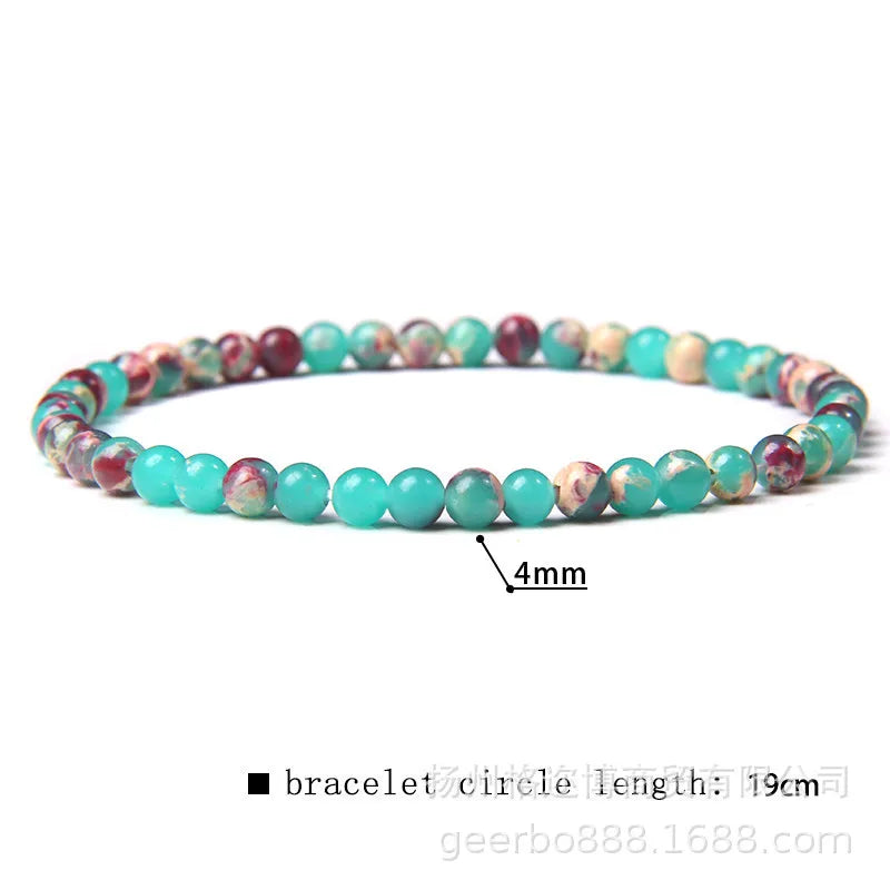 Simple Style Geometric natural stone Bracelets In Bulk