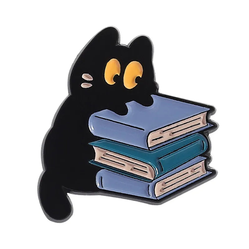Creative Cartoon Cute Badger Mouse Hedgehog Goose Crow Dinosaur Alloy Baked Paint Shoe Cap Clothes Brooch Pin Children's Unisex