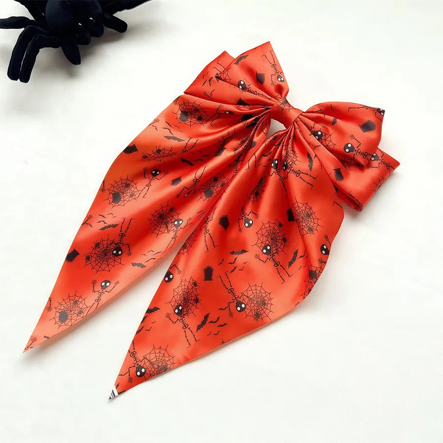 Halloween Cool Style Women's Spider Web Bat Ghost Hair Clip