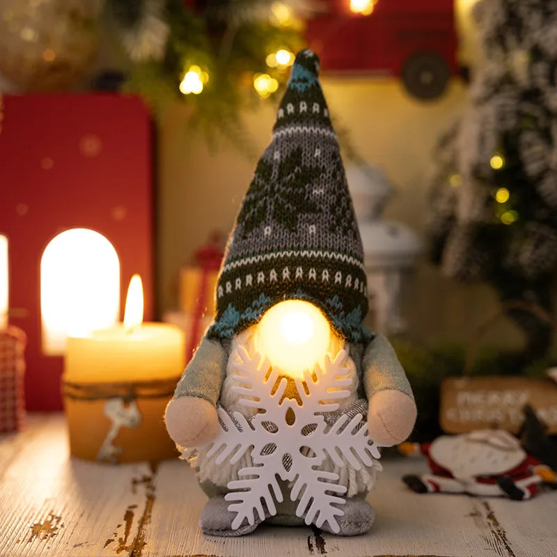 Christmas Cartoon Style Cute Snowflake Polyester Family Gathering Festival Ornaments