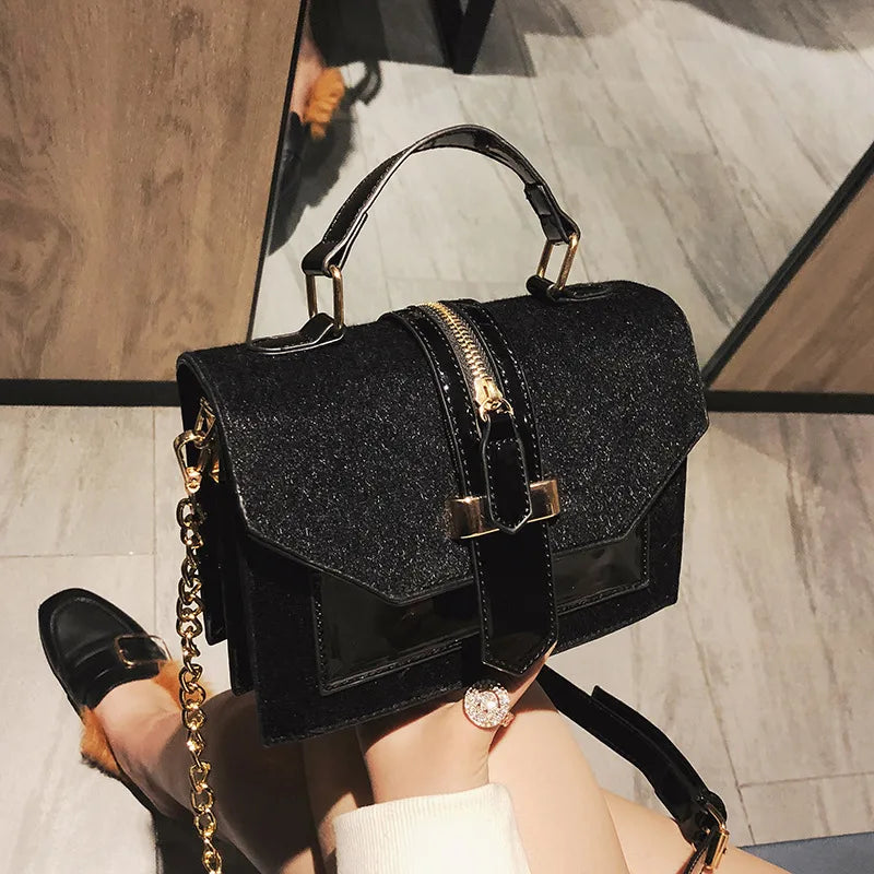 women's small autumn pu leather fashion handbag