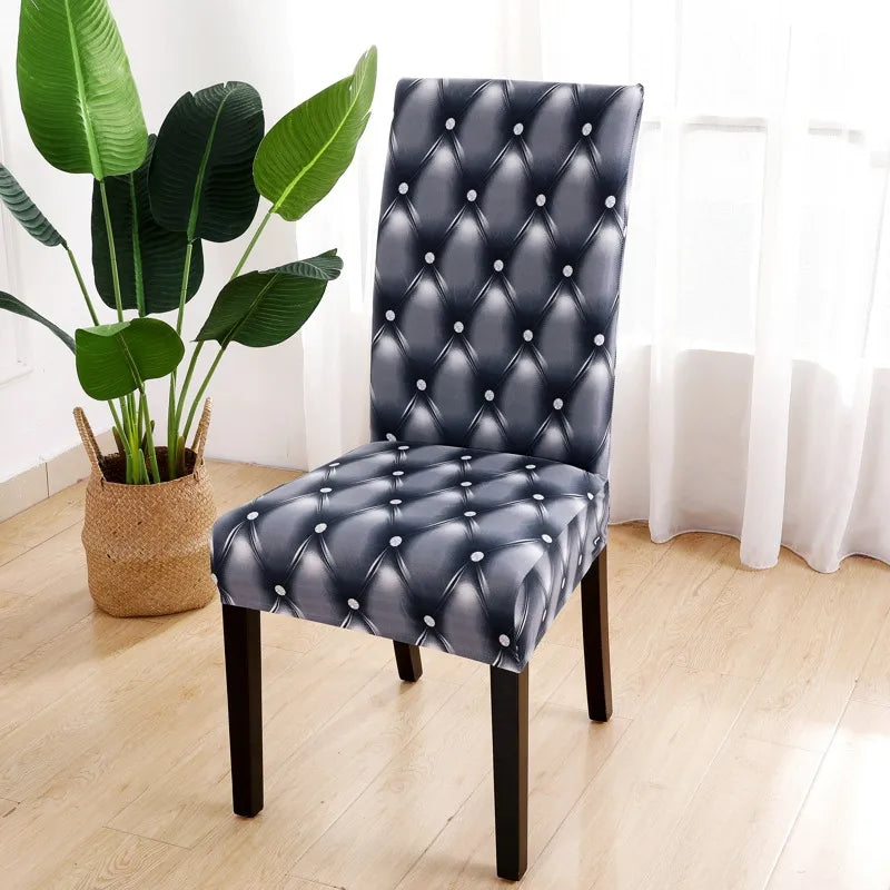 Chair Cover  Hotel Chair Cover Dining Chair Cover One-piece Elastic Chair Cover Office Computer Seat Cover