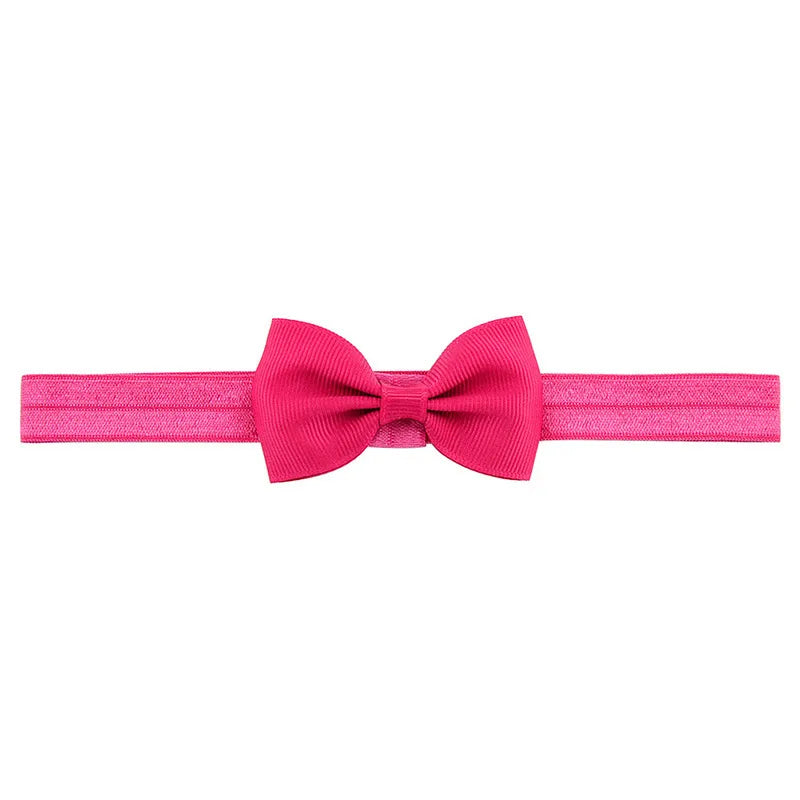 Explosive New Hairband Simple  Kidsren's Multi-color Optional Bow Rib Single Knot Headband  Hot Sale