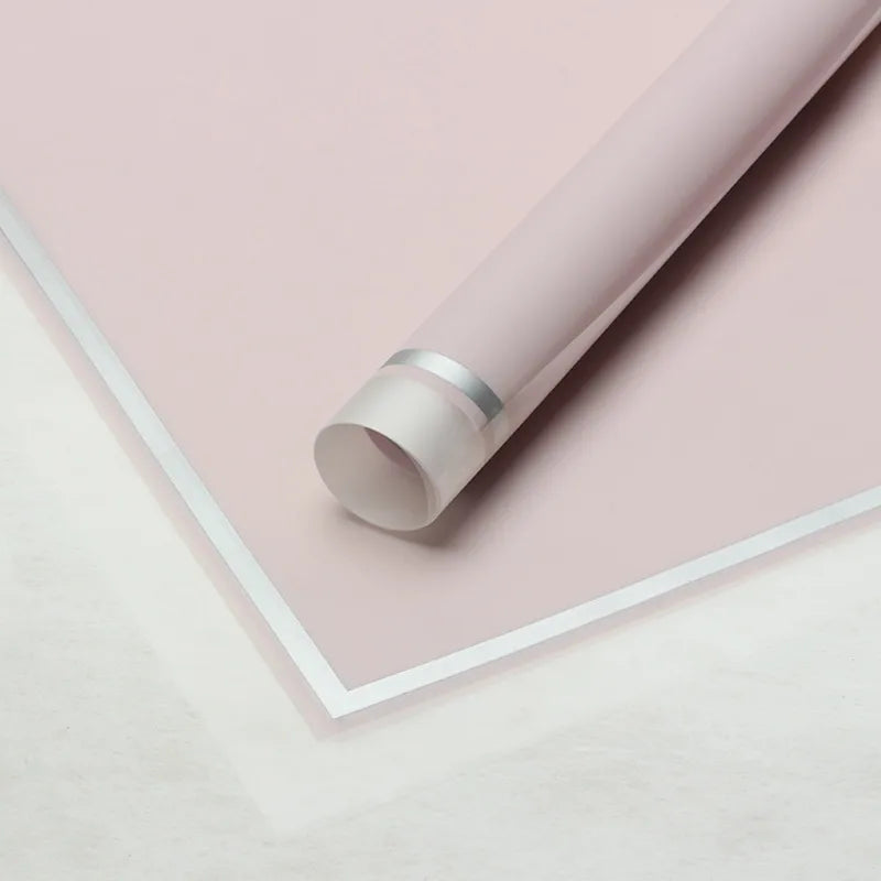 Elegant Romantic Solid Color Korean Plain Paper Daily Date Korean Floral Wrapping Paper Party Supplies Gift Wrapping Supplies 1 Pack of 20 Sheets