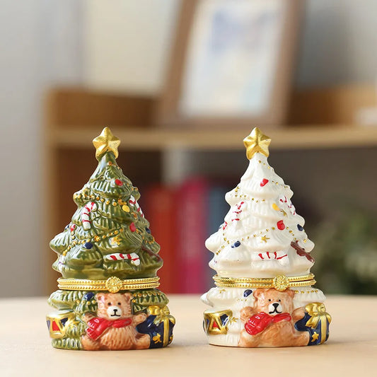 Christmas Cute Christmas Tree Bear ceramics Party Festival