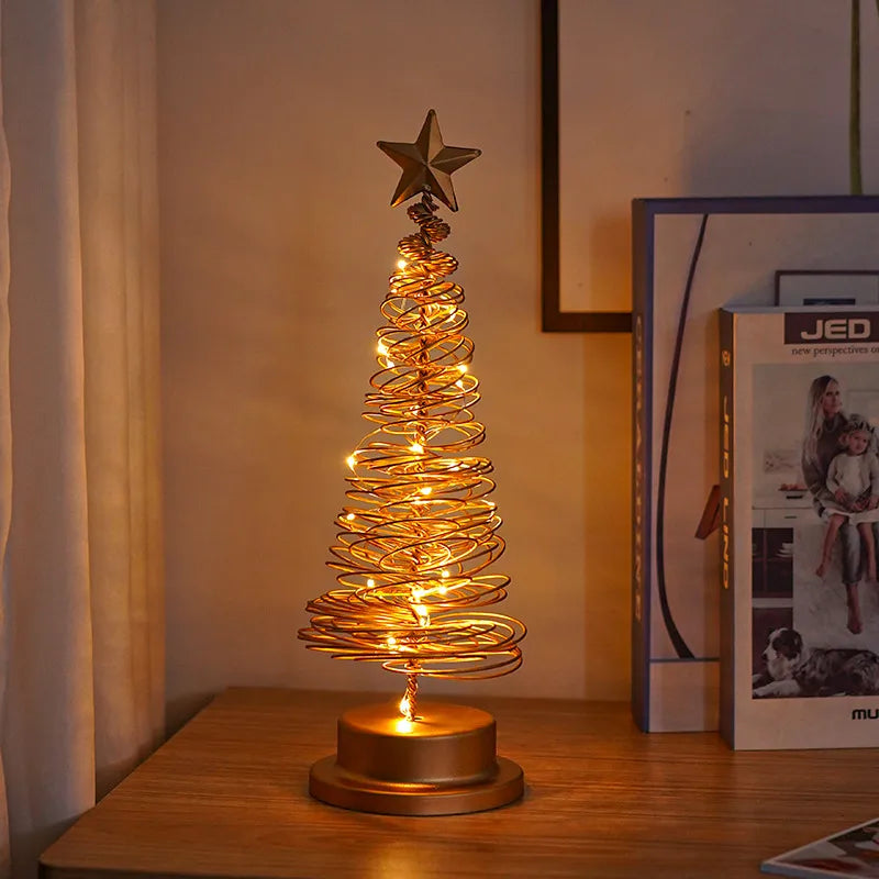 Christmas Simple Style Christmas Tree Iron Indoor Party Lightings