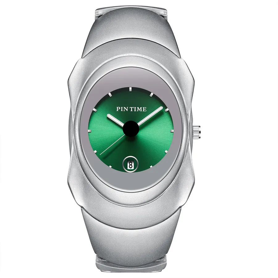 Casual Geometric Butterfly Double Snap Quartz Women's Watches