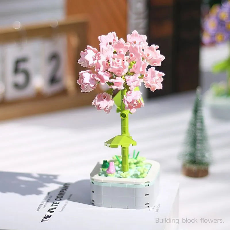 Kids(7-16Years) Children Unisex Flower ABS Building Toys Learning & Education Toys