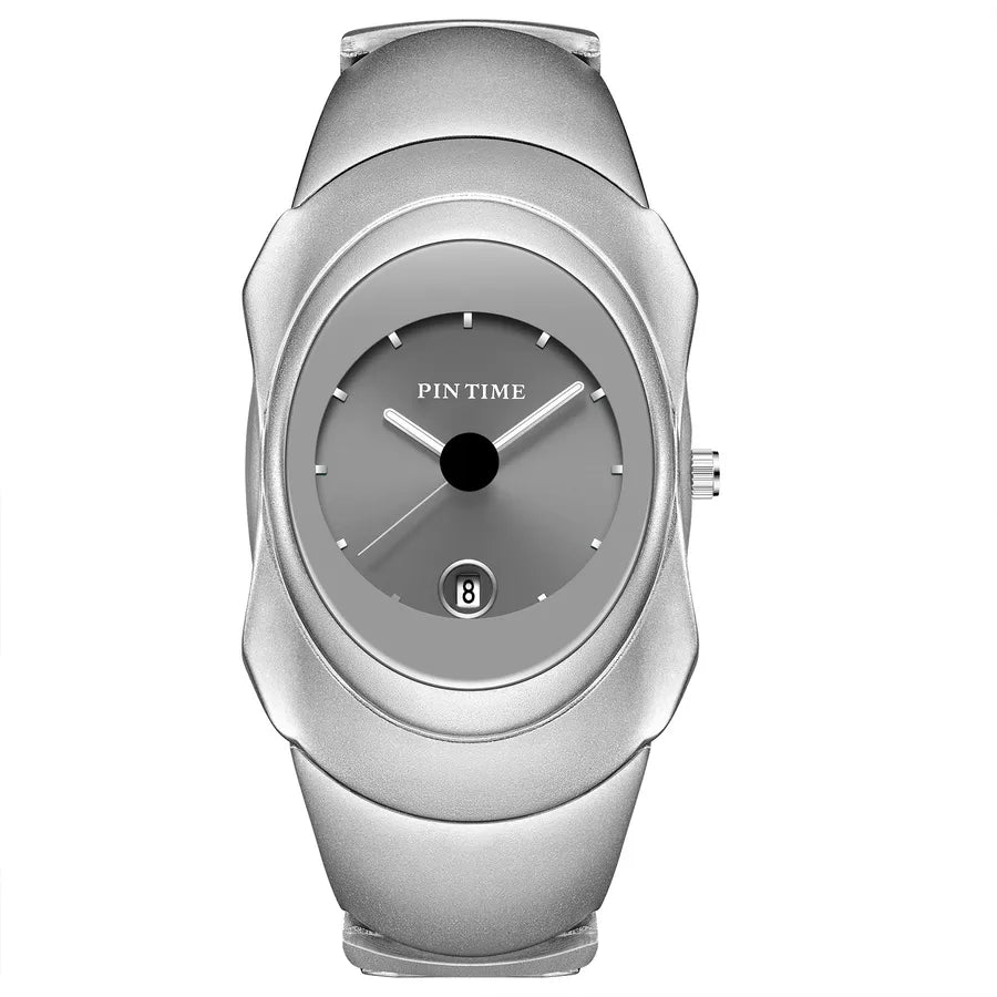 Casual Geometric Butterfly Double Snap Quartz Women's Watches