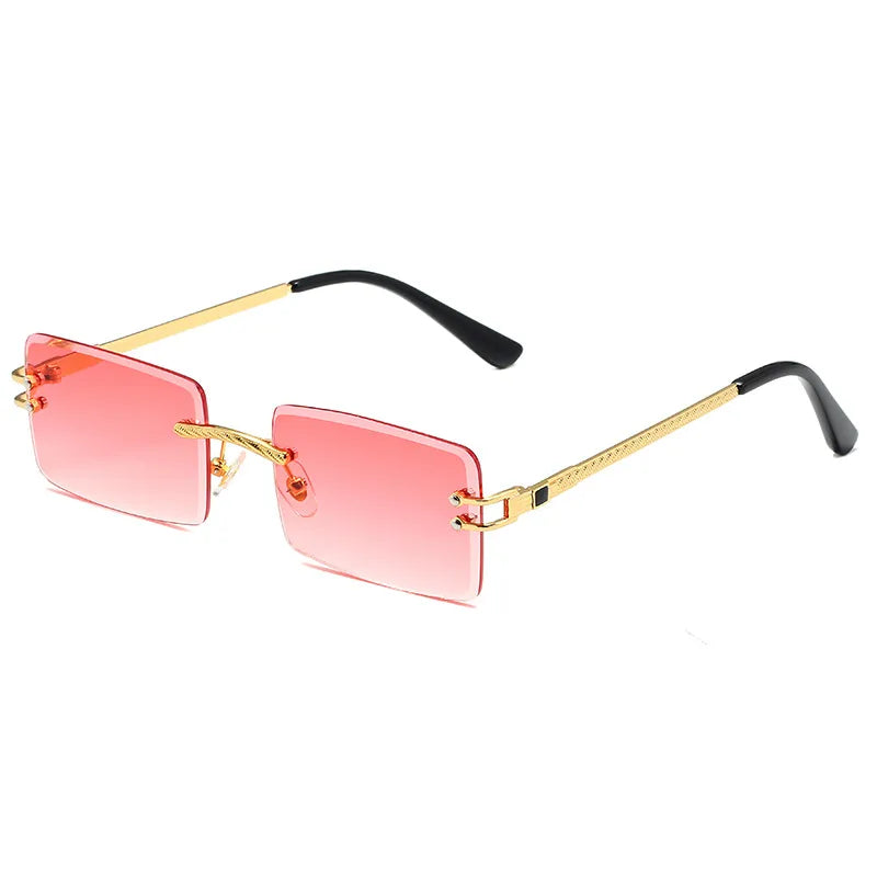 Vacation Simple Style Color Block Pc Square Full Frame Women's Sunglasses
