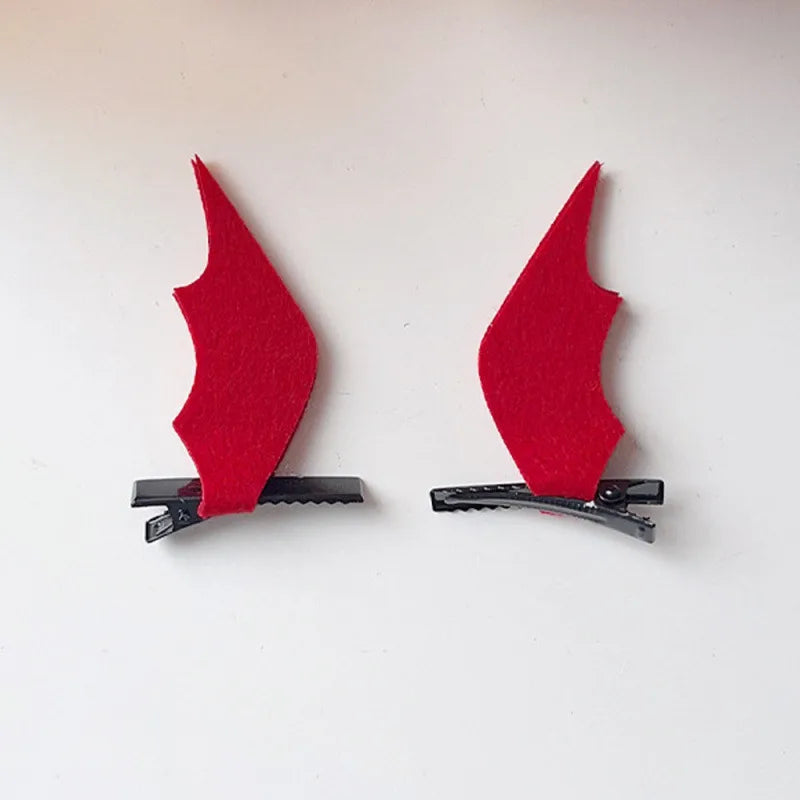 Halloween Hair Accessories Skull Clip Masquerade Duckbill Clip Devil Pumpkin Holiday Headwear Wholesale