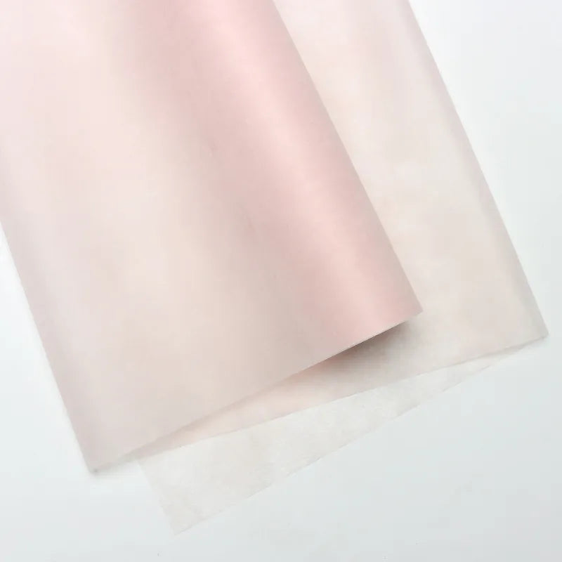 Romantic Solid Color Polyester Daily Date Korean Floral Wrapping Paper Party Supplies Gift Wrapping Supplies 1 Piece