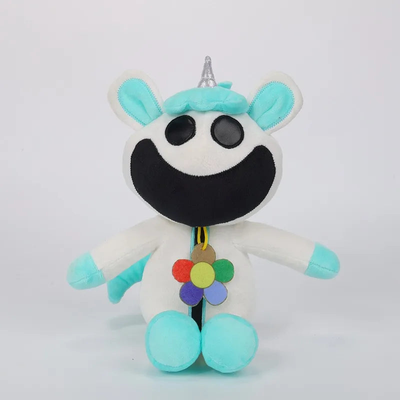 new product smiling critters horror smile animal series doll pink pig plush toy