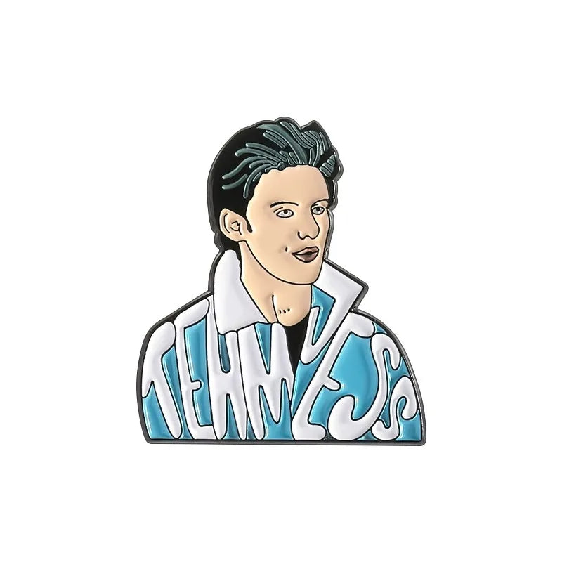 Cartoon Style Cowboy Style Artistic Cartoon Character Alloy Stamping Stoving Varnish Plating Unisex Badge Brooches Collar Pin