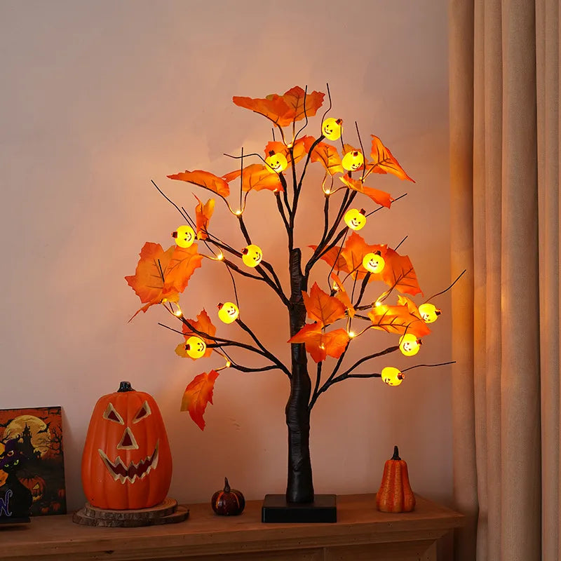 simple style artistic tree plastic indoor party lightings