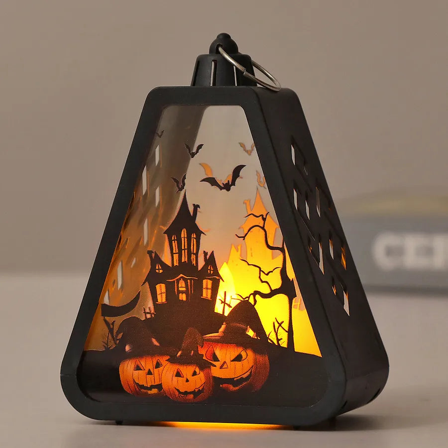 Halloween Decoration Handheld Pumpkin Lantern Hanging Decorations Clothing Layout Props  Luxury Style