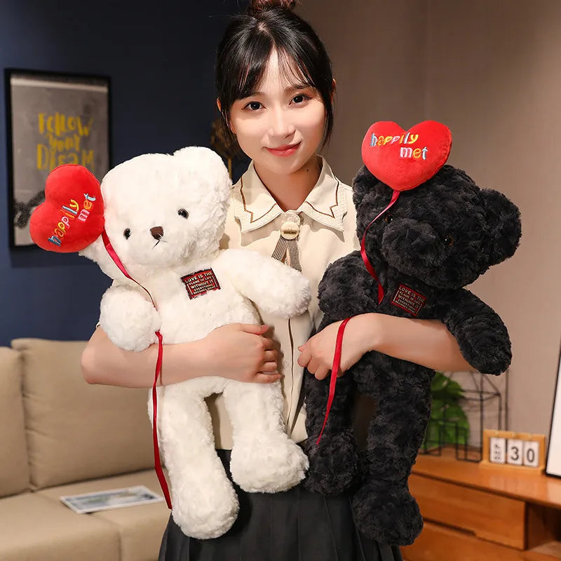 Stuffed Animals & Plush Toys Bear Heart Shape PP cotton Toys