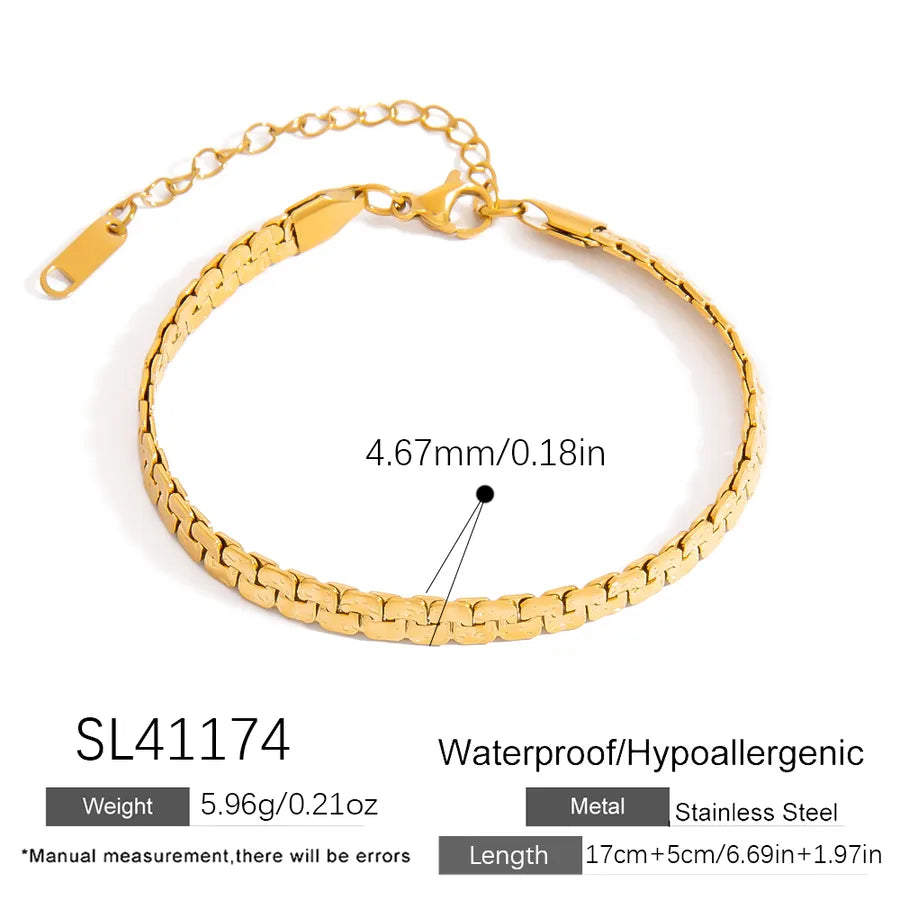 Elegant Luxurious Infinity 304 Stainless Steel Bracelets In Bulk