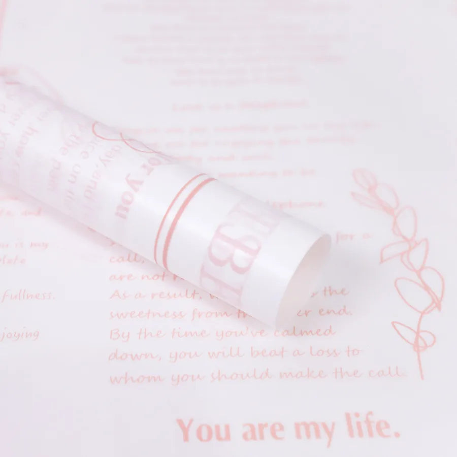 Elegant Romantic Letter Sydney Paper Daily Date Korean Floral Wrapping Paper Party Supplies Gift Wrapping Supplies 1 Pack of 20 Sheets