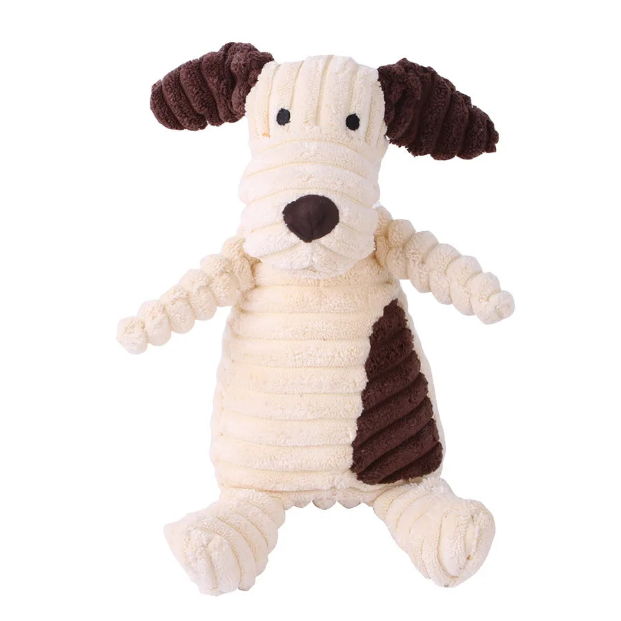 cute cloth animal pet toys