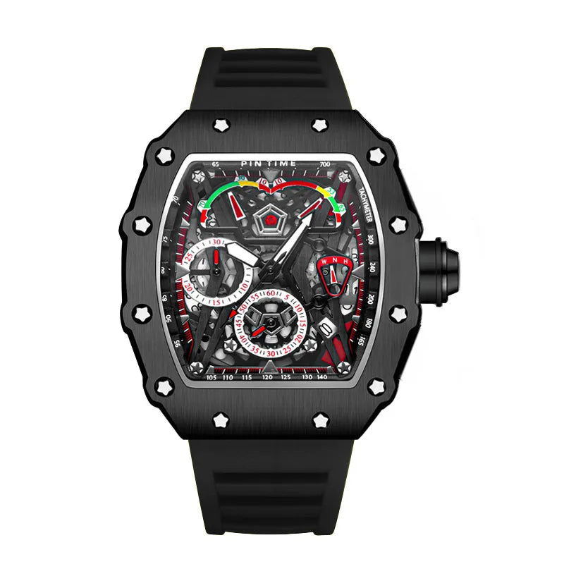 ZIDO Brand Fashion High Color Value Casual Sports Automatic Waterproof Luminous Men's Watch 1709