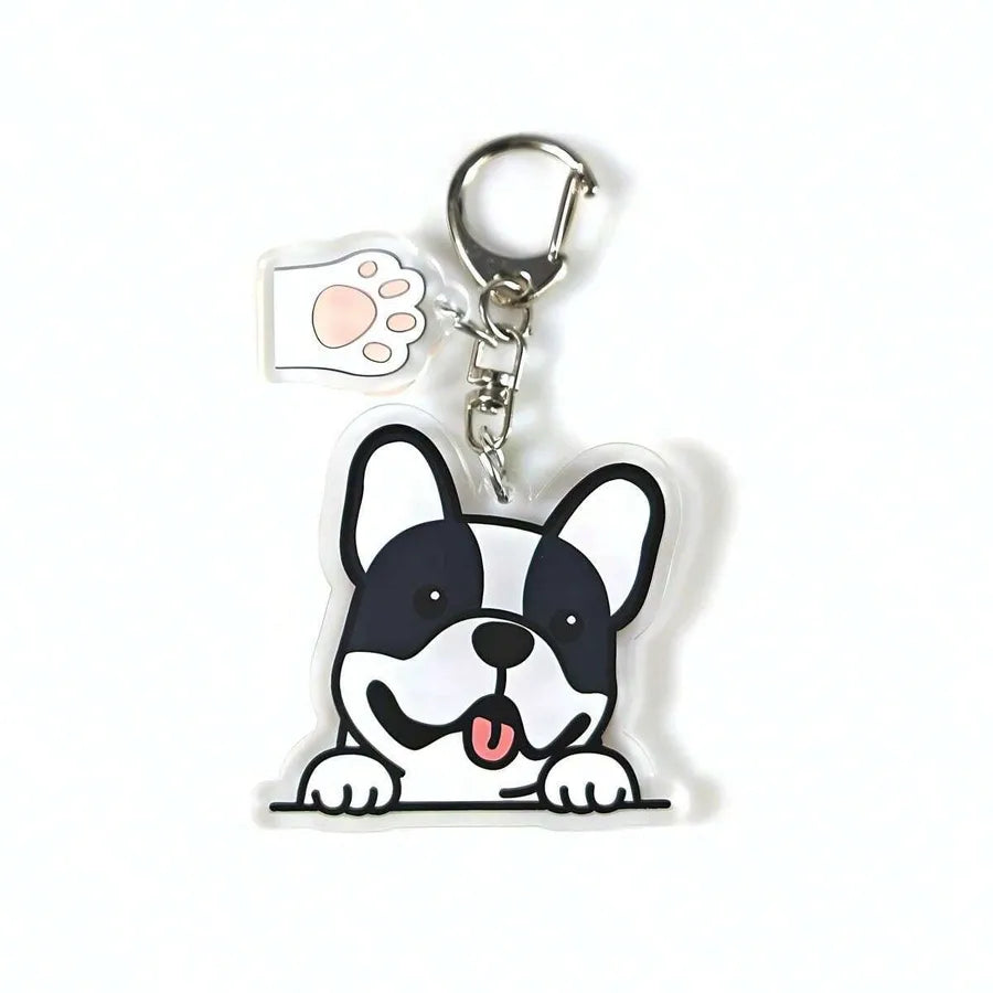 Cute Animal Arylic Keychain