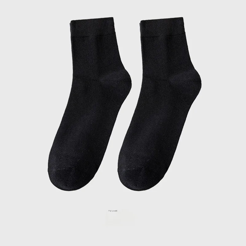 Bona Ness socks men's socks autumn cotton antibacterial men's socks stocking deodorant sweat-absorbent socks wholesale cotton