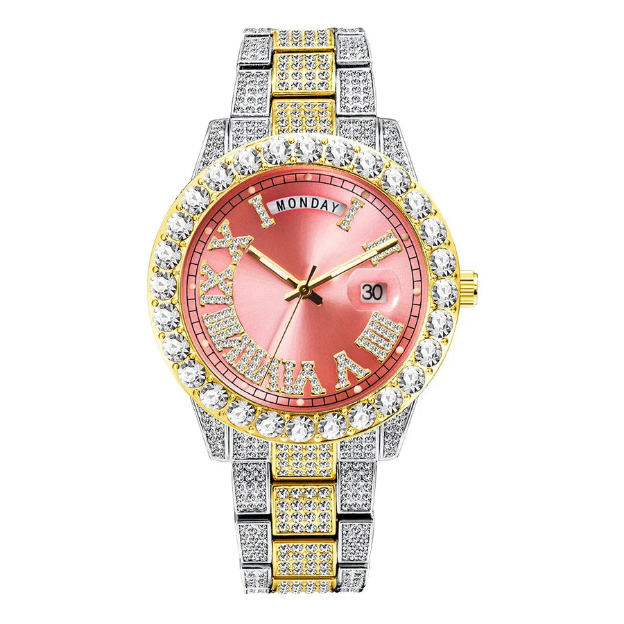 Business Geometric Butterfly Double Snap Quartz Men's Watches