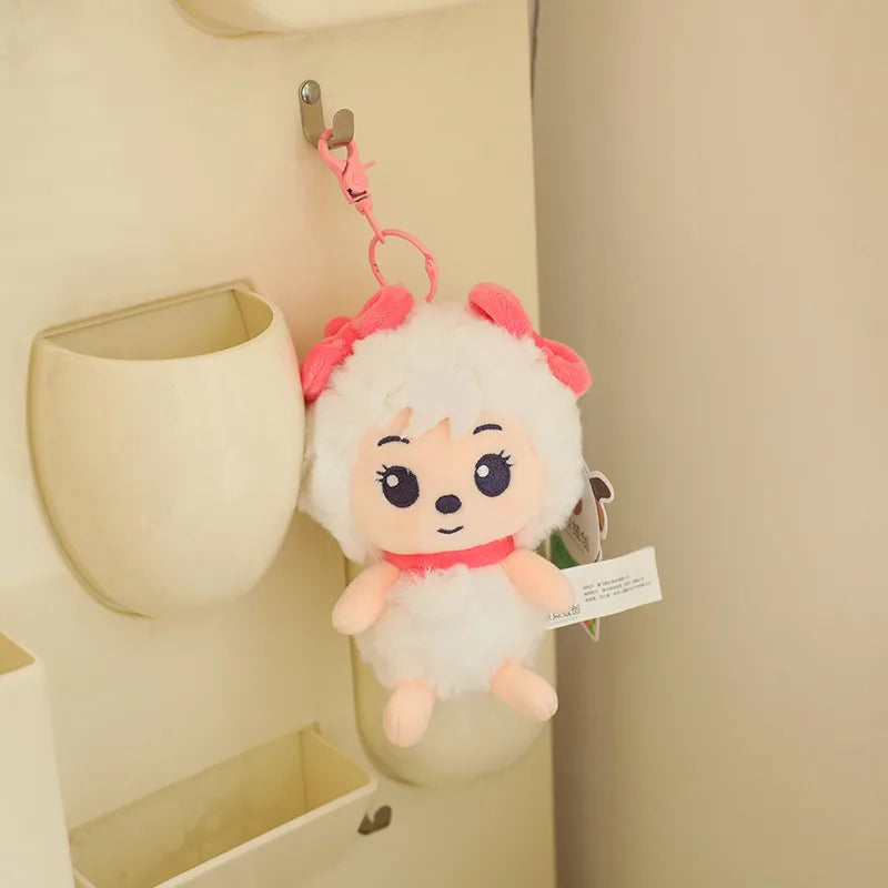 Genuine Pleasant Goat plush toy beautiful sheep doll lazy sheep pillow gift leg clip doll children's toy