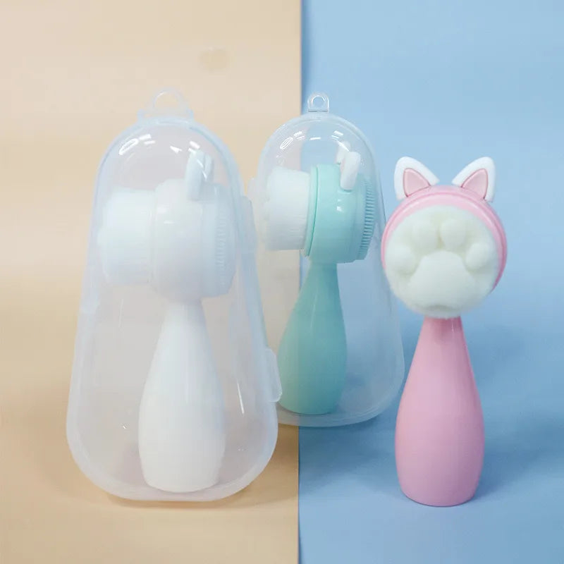 cat cleansing brushes cute personal care