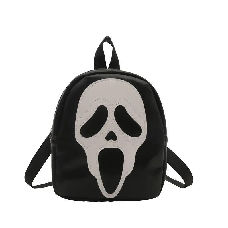 Fashionable Skull Head Women's Crossbody Bag Casual Halloween Shoulder Bag Urban Minimalist Style Wear Resistant Special Material