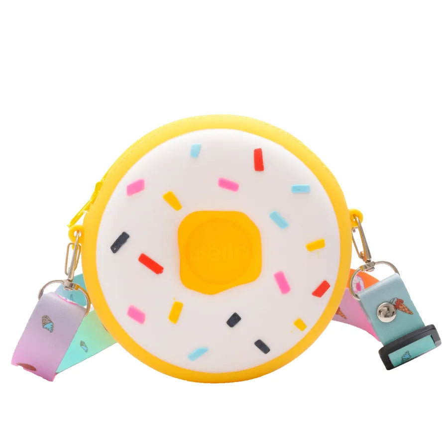 kid's small silica gel fashion coin purse