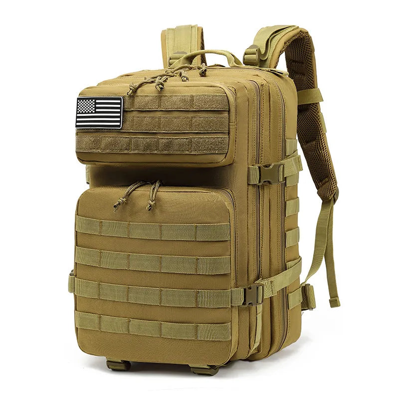 Big 3P Bag Tactical Backpack Military Fan Special Forces Travel Outdoor Camouflage Sports Bag Large Capacity Mountaineering Backpack