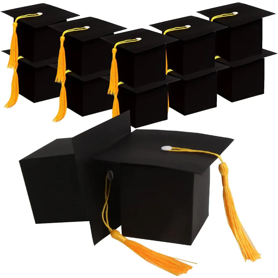 Graduation Season Classic Style Trencher cap Paper School Gift Wrapping Supplies Gift Wrapping Supplies 1 Piece