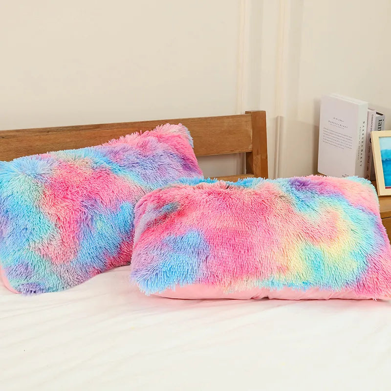 Casual Elegant Cute Solid Color Polyester Pillow Cases Bedding