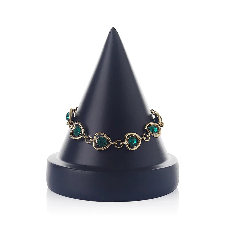Simple Style Solid Color Resin Spray Paint Jewelry Display