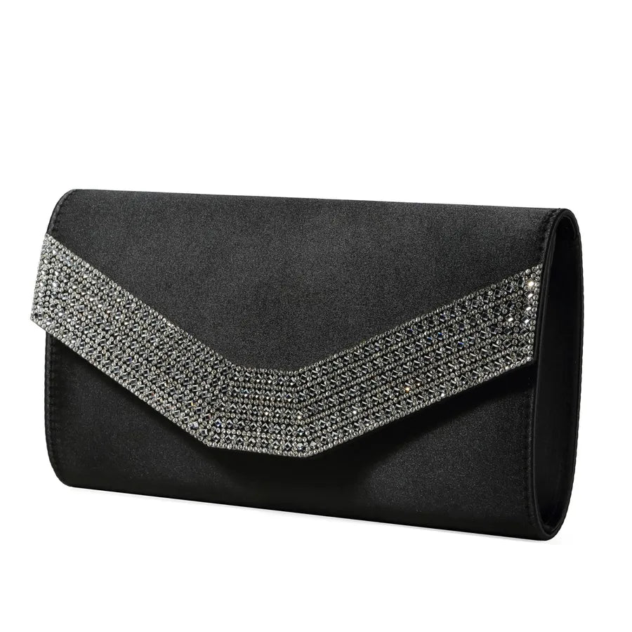 Black Apricot Dark Blue Polyester Square Square Evening Bags