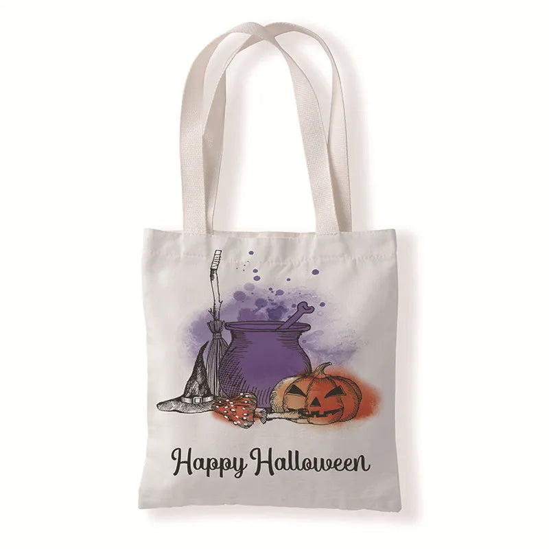 Women's Simple Style Color Block Shopping bags