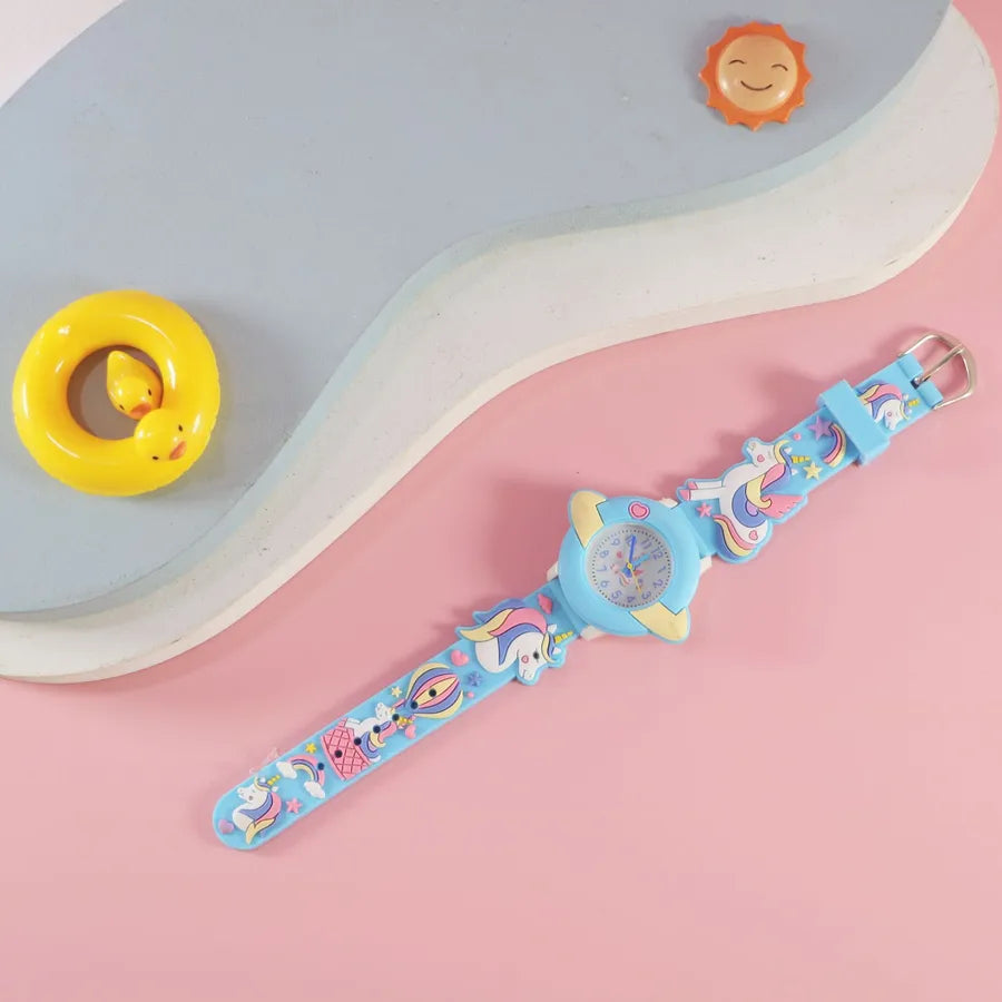 Manufacturers supply new creative children's watches kindergarten primary school students cartoon veneer watches cartoon watch wholesale