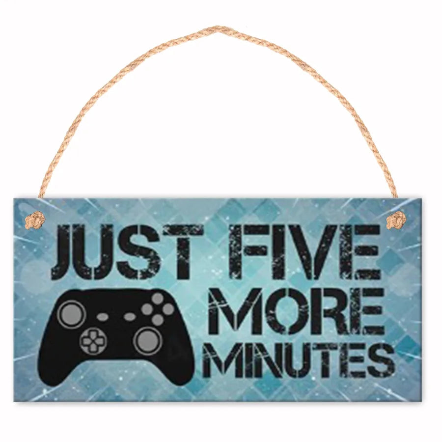 Wooden Crafts Easter Creative Printing Game Board Home Decor Wall Hemp Rope Sign Storefront Door Sign Uv Printing