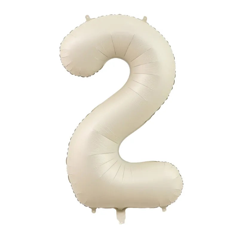 birthday number aluminum film party balloons 1 piece