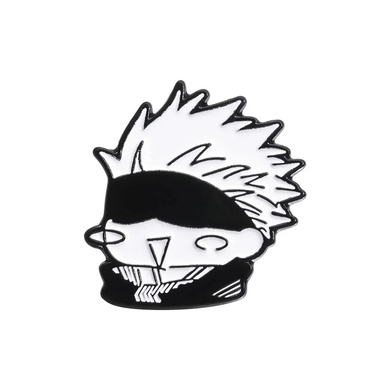Cartoon Style Cowboy Style Artistic Cartoon Character Alloy Stamping Stoving Varnish Plating Unisex Badge Brooches Collar Pin