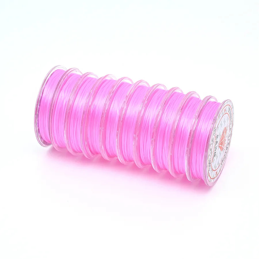 10 Rolls/Package Spandex  Wire Diameter: 0.8mm Jewelry Accessories