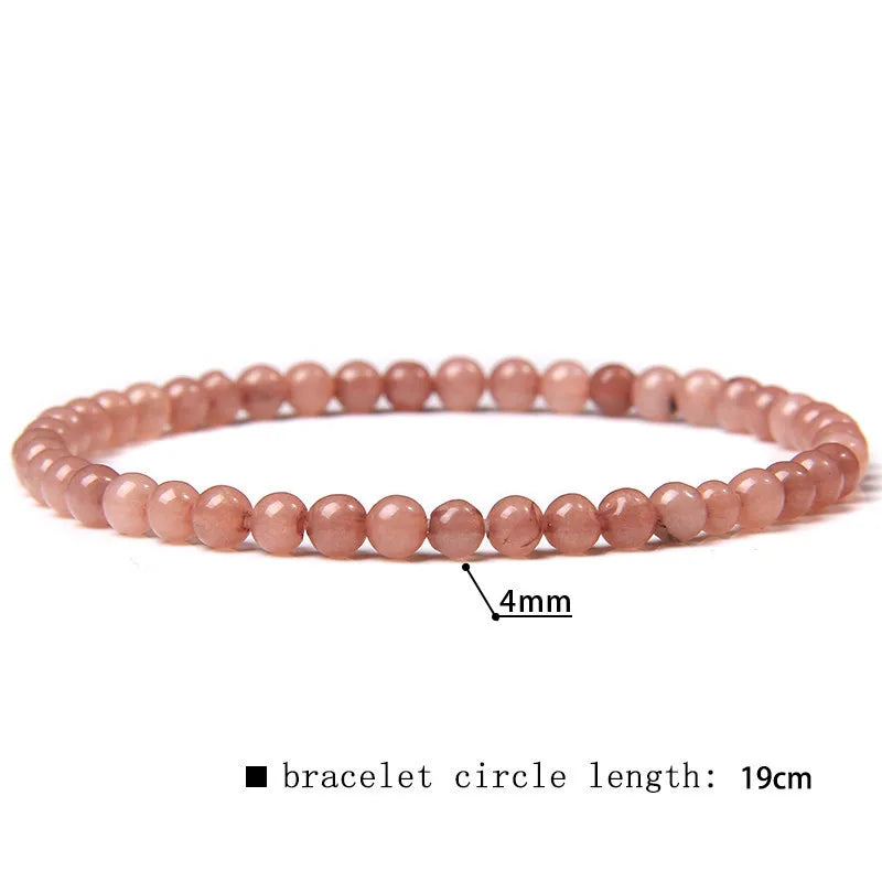 Simple Style Geometric natural stone Bracelets In Bulk