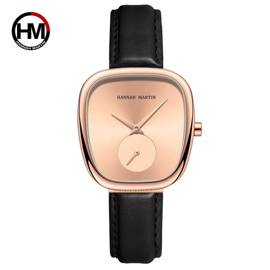 fashion round jewelry buckle quartz women's watches