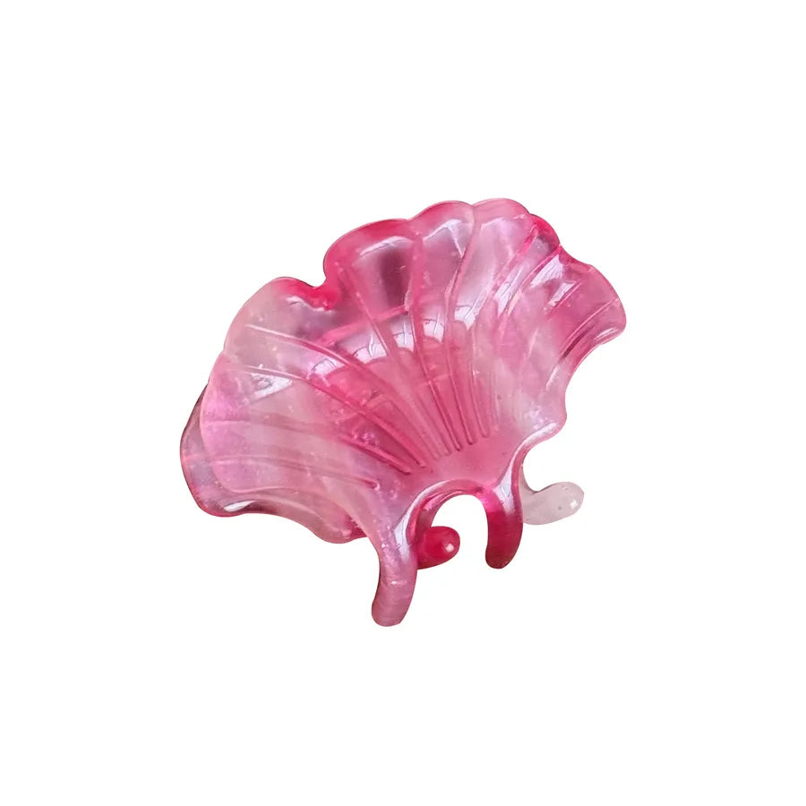 Mini Acetate Ginkgo Leaf Hair Clips Versatile Cute Hair Accessories Side Ponytail Holders Hair Decorations For Women Casual Style