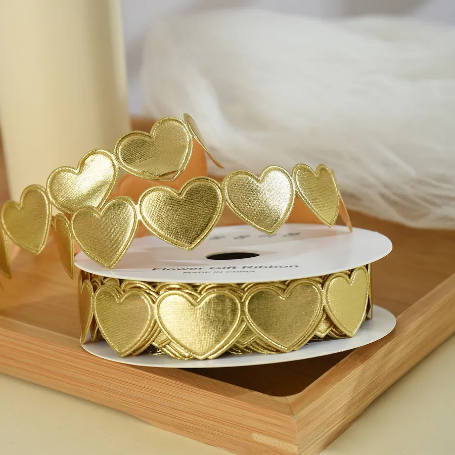 Valentine'S Day Casual Elegant Simple Style Heart Shape Polyester Holiday Banquet Birthday Party Supplies Gift Wrapping Supplies 1 Roll