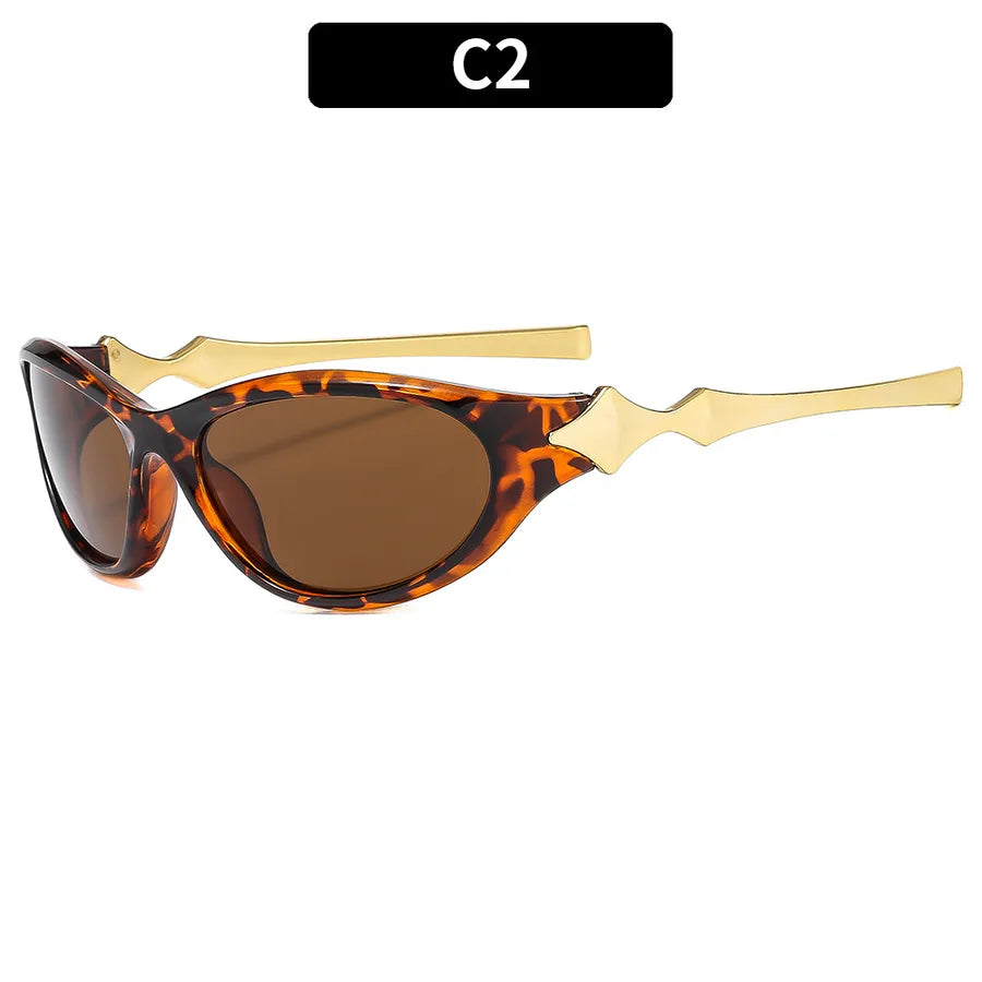 Streetwear Geometric Pc Special-Shaped Mirror Full Frame Glasses