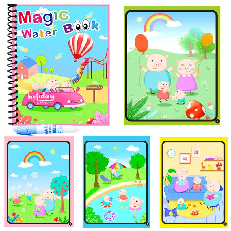 painting book cartoon letter paper toys